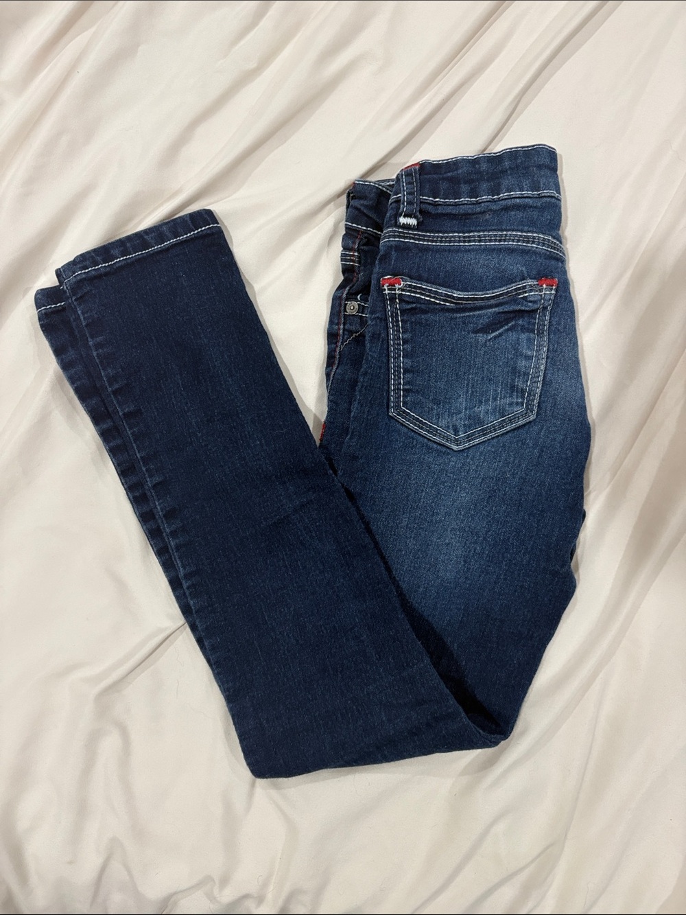 Vigoss Dark Blue Kids Skinny Jeans - Classic Denim size 8